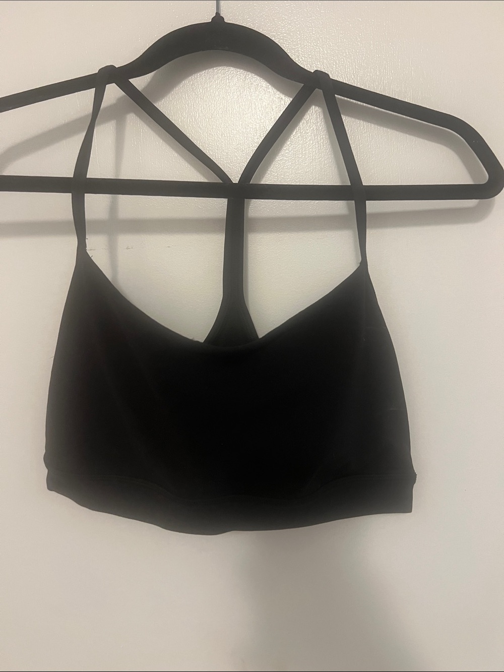 Lululemon Flow-y bra - black sz 12